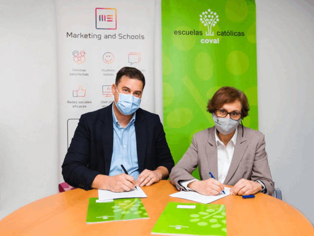 Firma Acuerdo de Colaboración Escuelas Católicas Com. Valenciana
